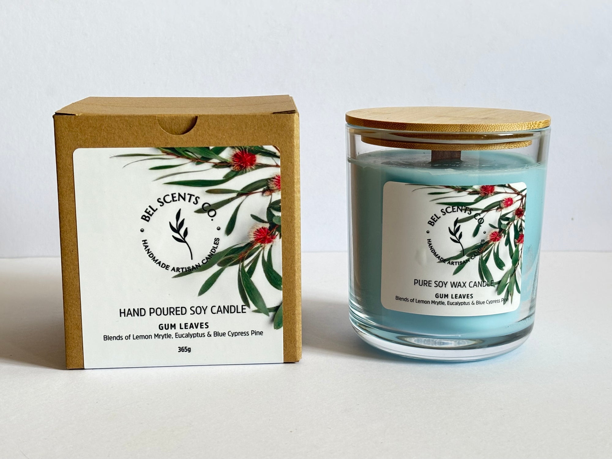 Aussie Gum Leaves, Eucalyptus Soy Candle, Eco-friendly Candle, Australian Candle, Natural Soy Candle, Fresh Fragrance, Relaxing Candles, Home Fragrance, Hand-poured Candle. Gifts for her. Gifts for Women. Home Decor Trends.