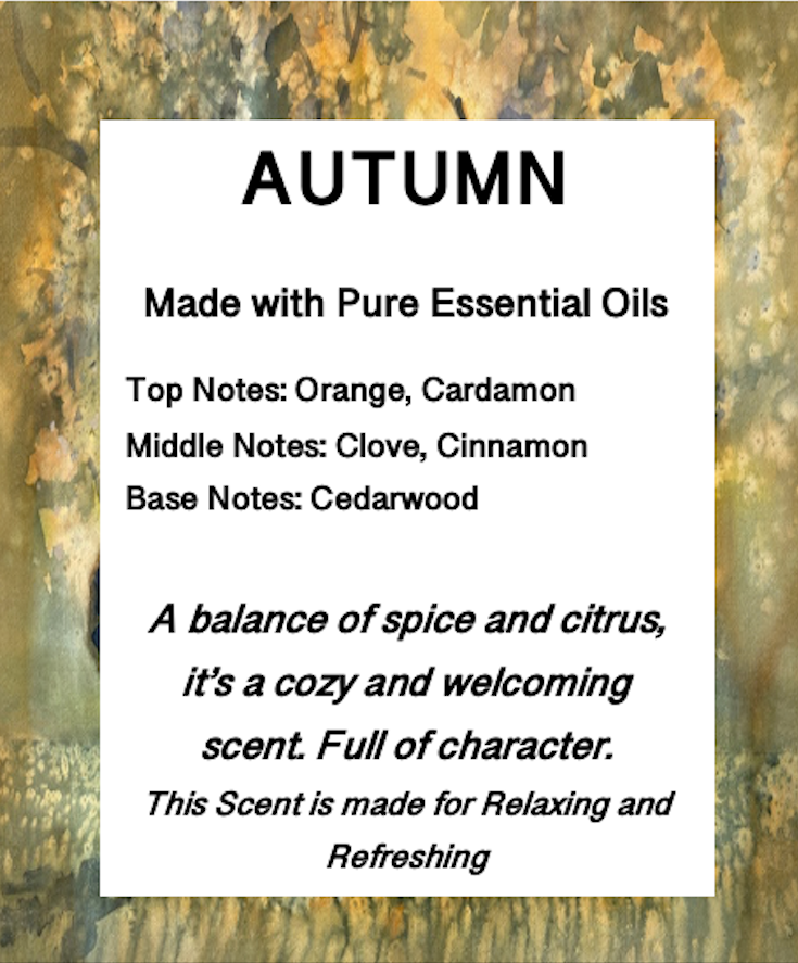scent profile to Autumn fragrance