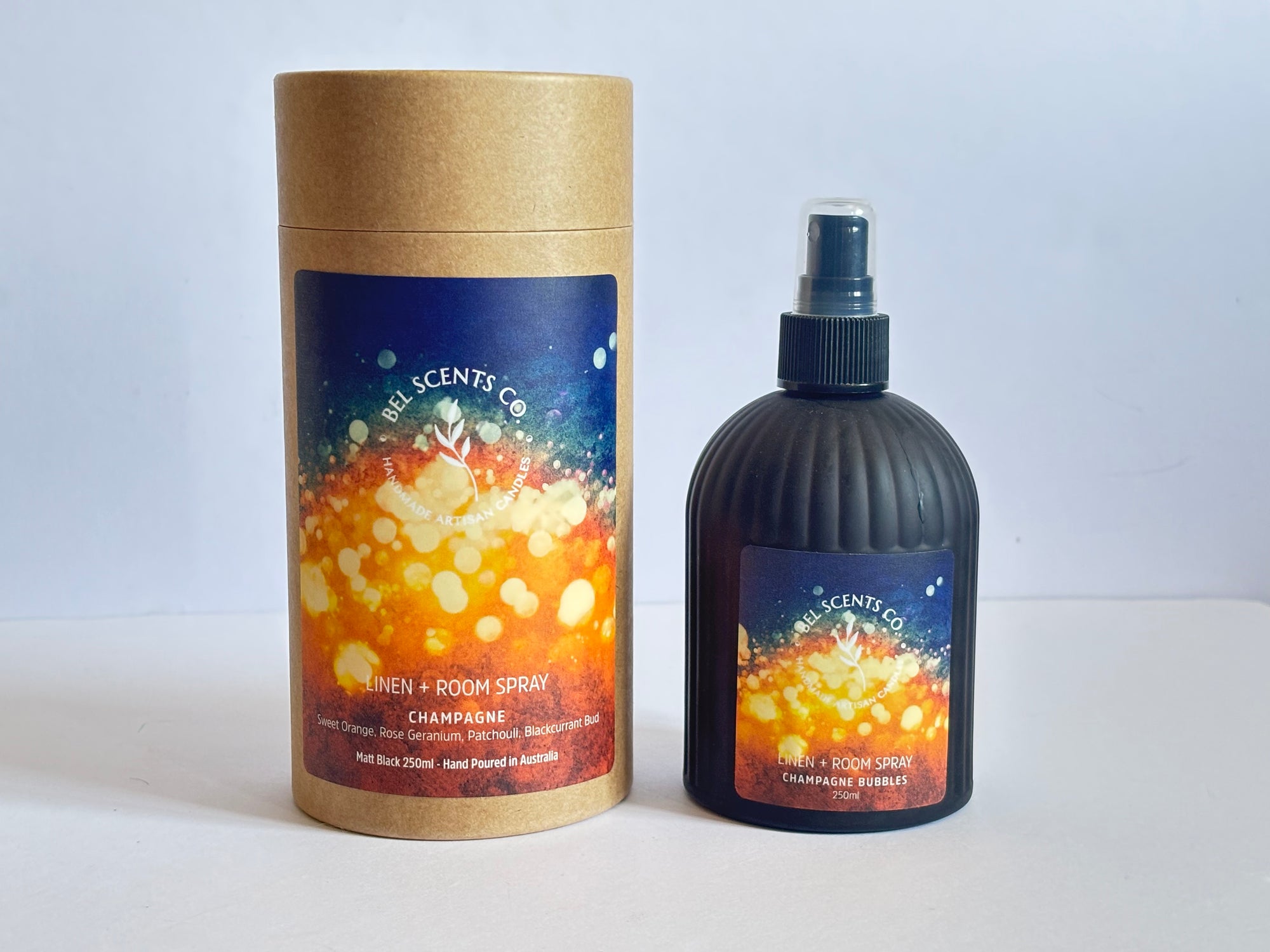 Champagne scented room spray. Australian made room spray, made for herbal aromatherapy sprays and formulated for a calming linen spray. Made with botanical ingredients for a cozy home scent. use as a bathroom spray or Fabric spray is a great pillow mist with aromatherapy purpose fit sprays. Great Air fresheners for your home fragrance. reusable bottle spray plant-based spray. Fruity and Floral Fragrance. 