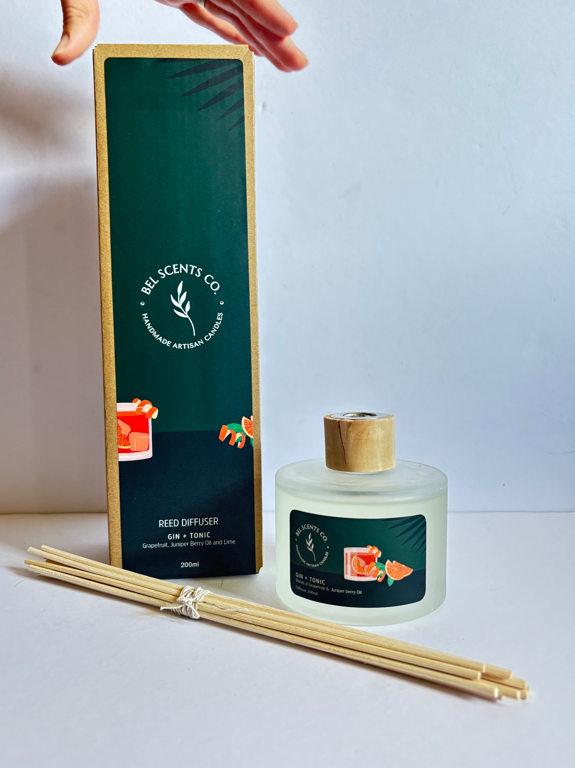 Bel Scents Co. Created Cocktail Inspired Scents. scented reed diffuser Made with essential oil. Is the Best Home Fragrance decor for your home. This flameless fragrance is safe and natural product and can be used around pets and children. The perfect Aromatherapy diffuser, for pure essential oils. The perfect air freshener for your home or gift to someone special. Great gifts for women or housewarming. 
Voted the Best Smelling Fragrance and most popular scent for the Home office decor and home. 