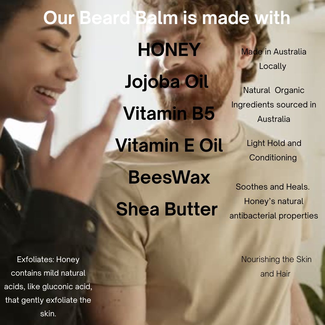 Fact on ingredients in Beard Tamer products including Balms and Oils 