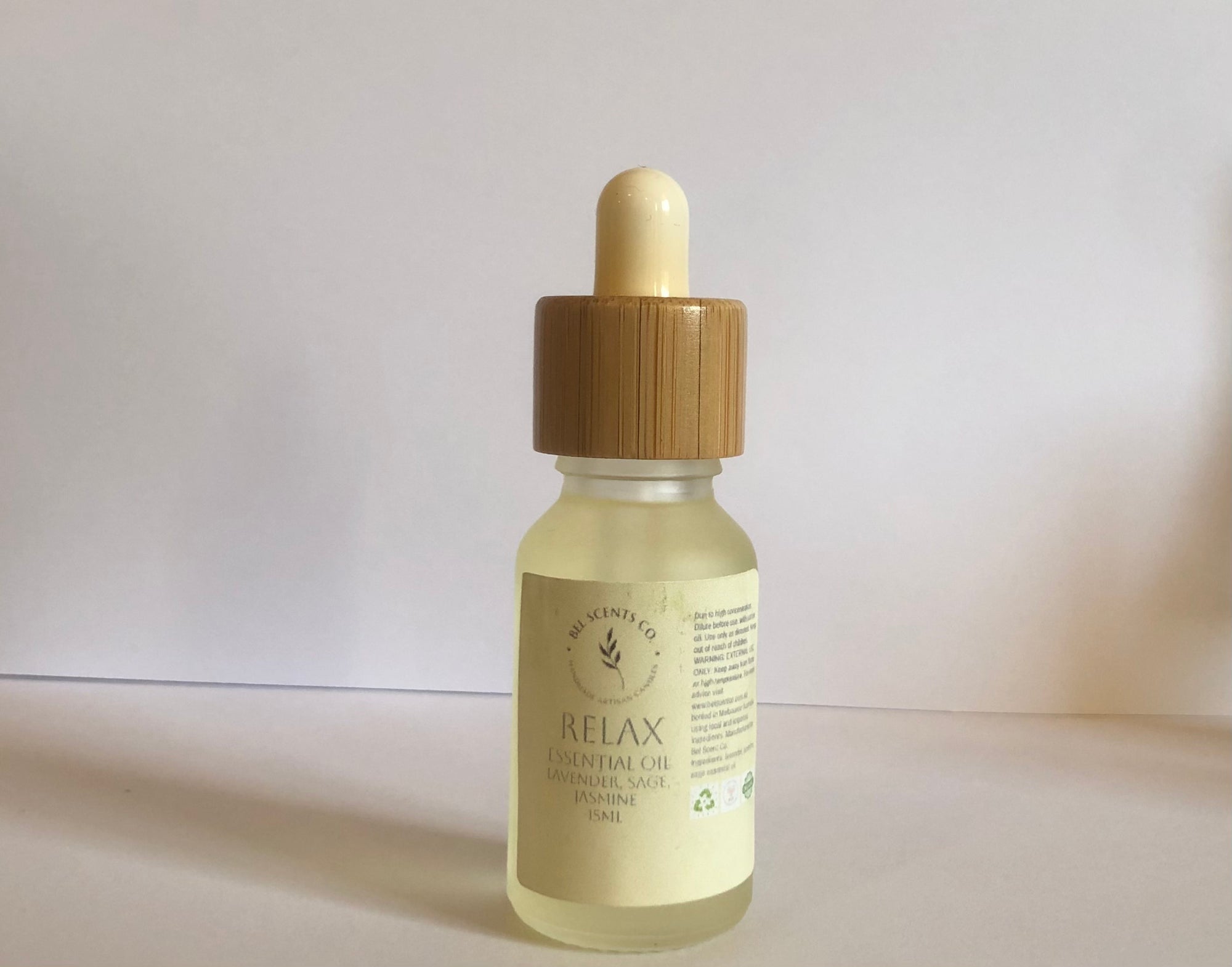 Pure Essential Oil Blend Bask  | Calming Aromatherapy for Stress Relief & Sleep 15ml