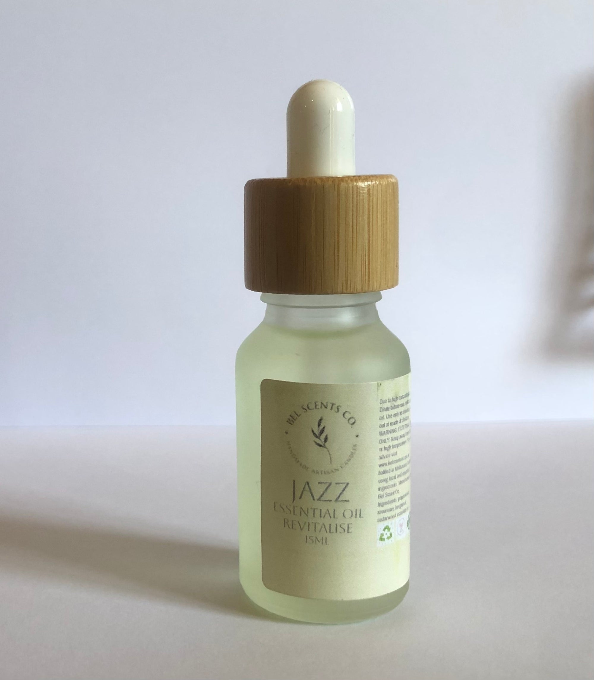 Jazz Pure Essential Oil Blend Energising Aromatherapy Blend 15ml