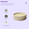 Luxury Round Concrete Candle – Extra Large