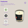 aromatherapy candles are designed with purpose to not only complement your home decor, but to leave your senses relaxed, refreshed and renewed energy. Our Candles are designed for your health and wellness. 
Our Candles are Vegan Friendly, Handcrafted by Natural and Organic Ingredients. Sustainable products means a better earth